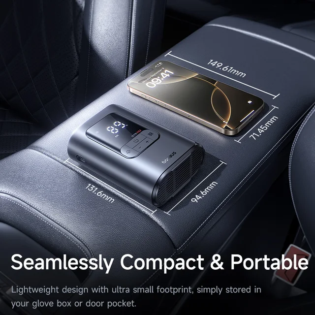 Baseus Wireless Car Air Pump Portable