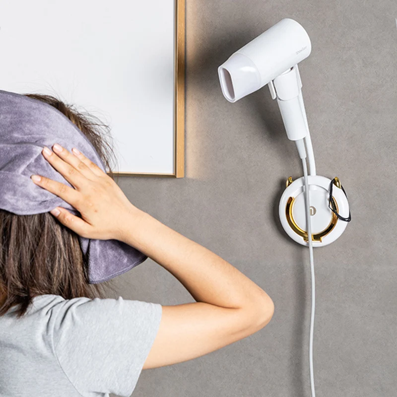 Hands Free Standing Hair Dryer Holder Adjustable 360° Rotation