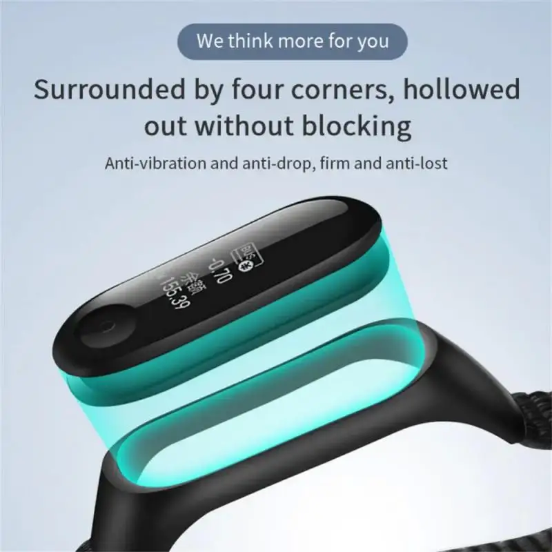 Nylon Strap For Xiaomi Mi Band 4/5/6/7 Bracelet Wristband Sports Breathable Bracelet For Miband 4/5/6/7 Replacement Correa Strap 2