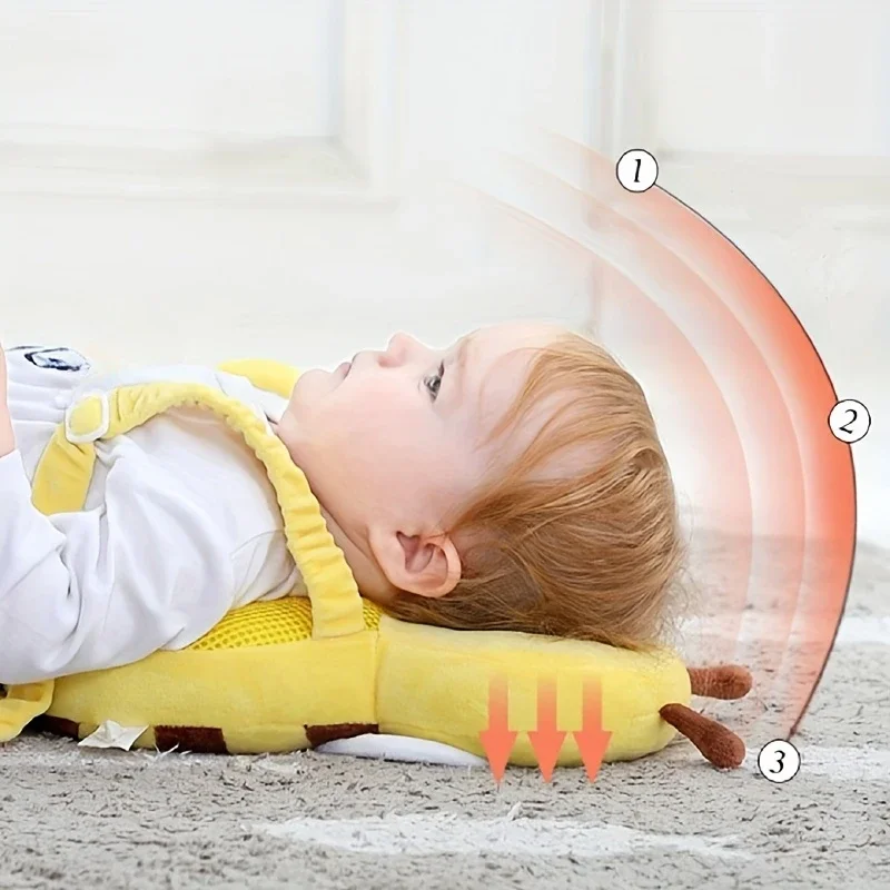 Little Bee 2025 Baby Head Protector – Breathable Anti-Fall Hat | Christmas Gift for Infants & Toddlers (0-3Y) Safety Certified 3