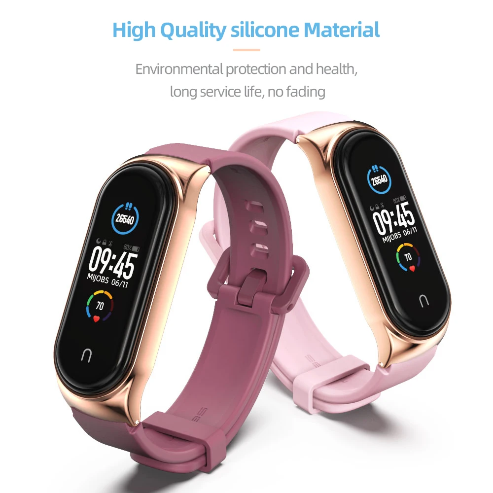 Breathable Silicone Ceramic Strap