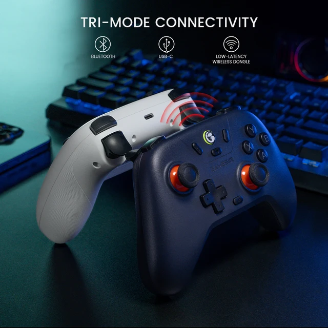 GameSir Nova Lite Wireless Gamepad Controller with Bluetooth, Dongle, Wired for Switch, Android, IOS, PC & Steam Games 3