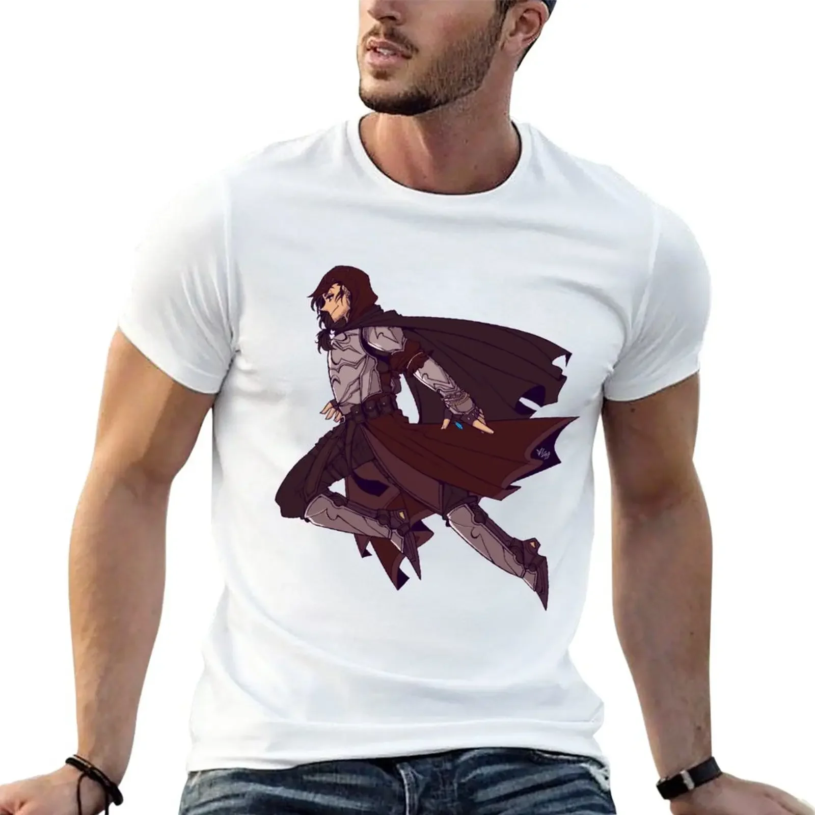 

Assassin!Gladio T-Shirt funnys vintage clothes heavyweights mens t shirt