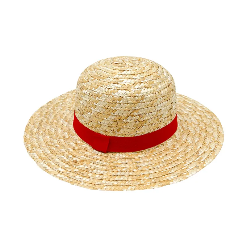 Luffy Straw Hat Anime Cartoon Cosplay Hat Spring Summer Parent-Child Outdoor Sunshade Luffy For Women Men anime hat anime cosplay hat sun hat sun protection hat