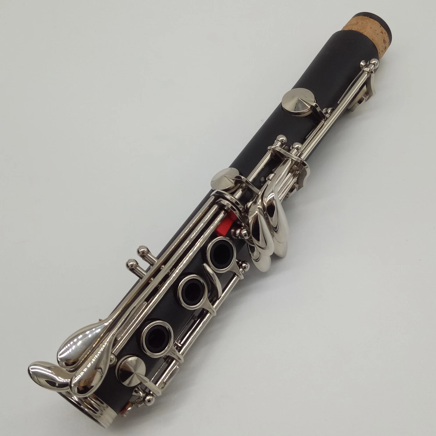 Music Fancier Club Professional Clarinets Bb MFCCL-650 Matte ABS Resin Bakelite Clarinet Mouthpiece 4C Included Case + Reeds