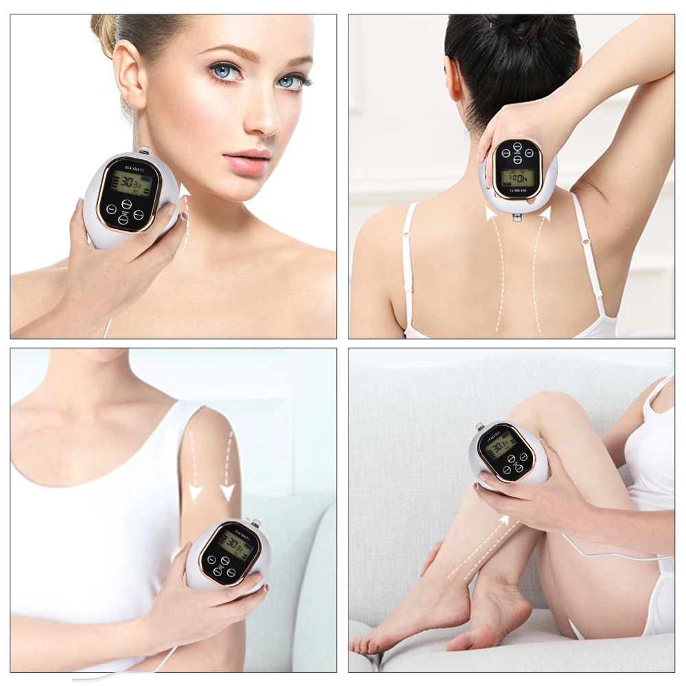 Smart Cupping Vacuum Massage Jars Suction Cup Anti Cellulite Relieve Body Fatigue Warm Physiotherapy Meridian Guasha Scraping 6