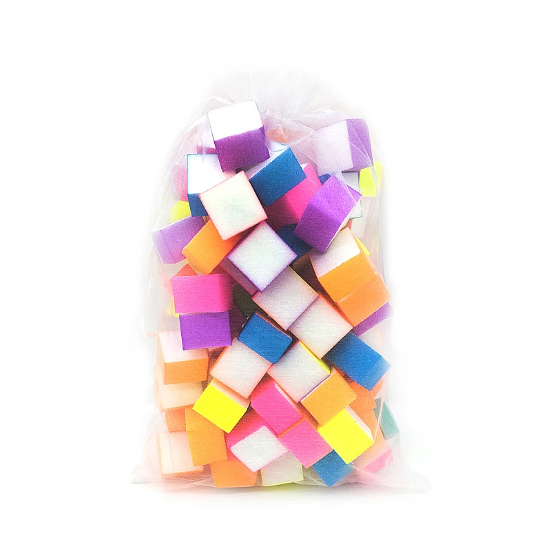 

1 Bag Nail File Mini Irregular Nail Buffer Block Colorful Sanding Sponge Buffer Nagels Vijl DIY Nail Art Files Accessory Tools