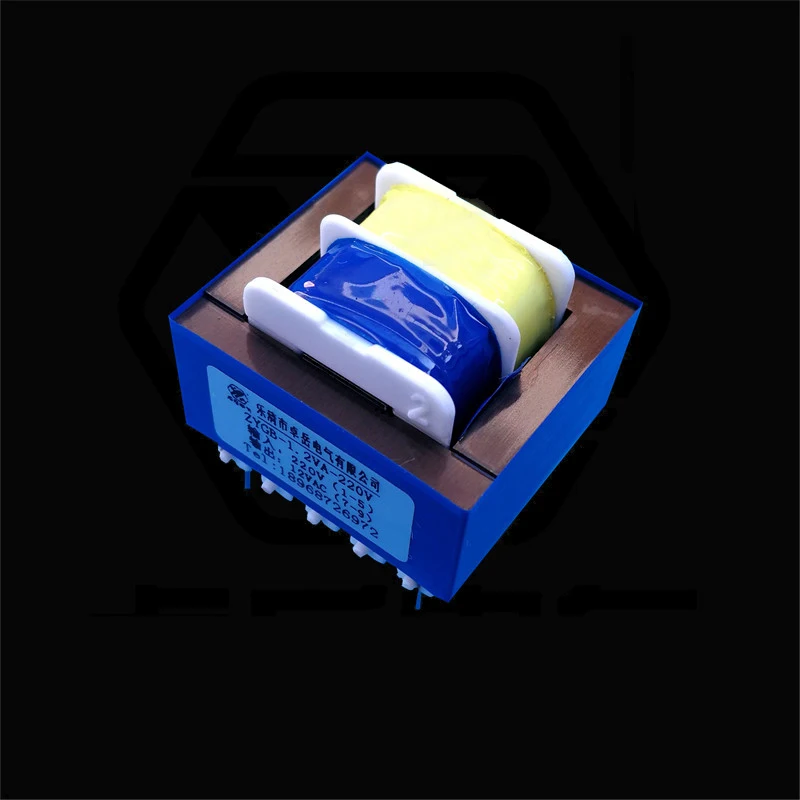 Transformador Monofásico 1.2w 1.2va ca 220v para ca 9v 12v tipo Horizontal Mini Plug in Placa do Pwb Passo de 20 mm 10 mm Núcleo do Pino Ei28