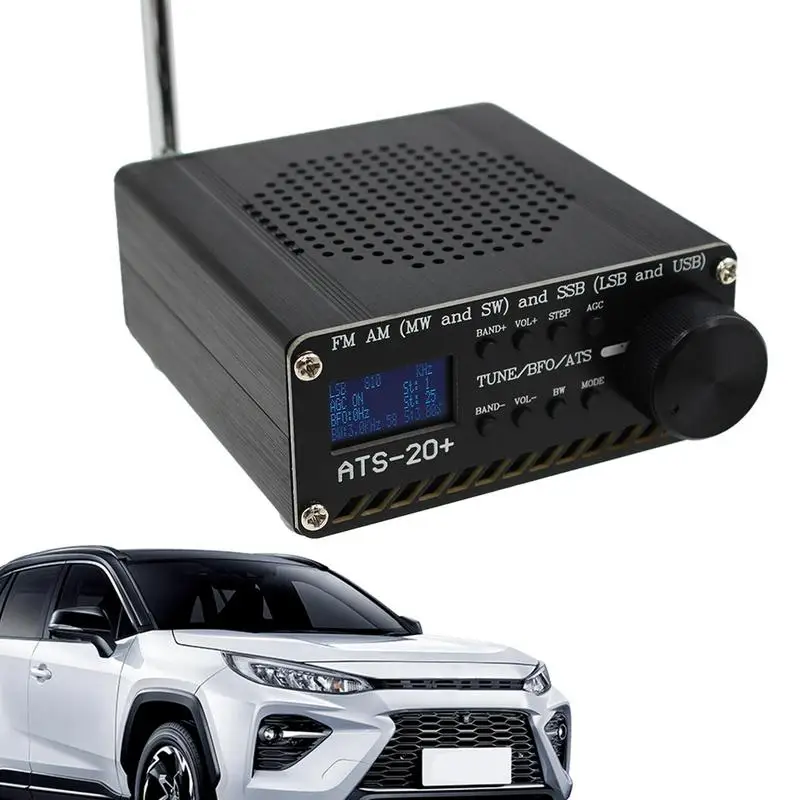 

ATS-20 Si4732 Portable Shortwave Radio Antenna Is Powerful With USB Charging Wireless Handheld Radio Receiver For Auto Home use