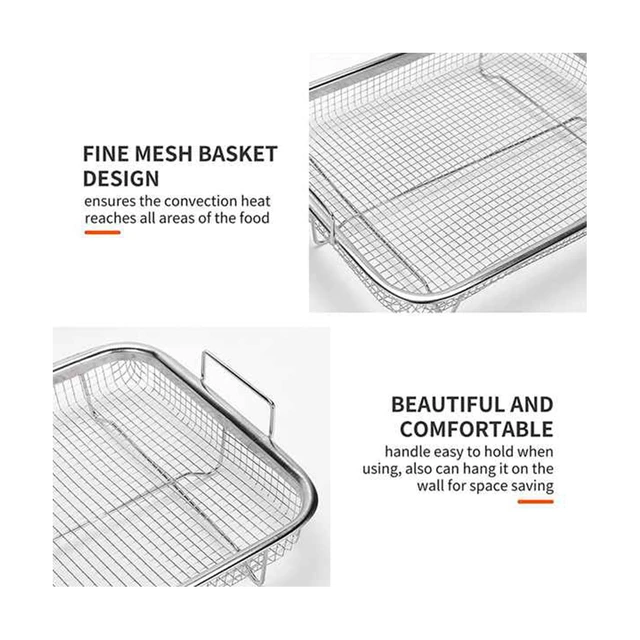 Fryer Basket For Oven, Stainless Steel Fryer Basket, Fryer Tray