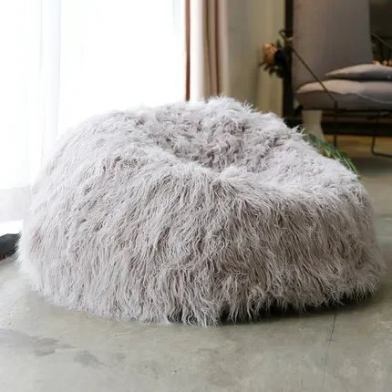 

Fur Bean Bag Cover,Without Filler,Sofa Lazy Couch Chair Kids Party Festival