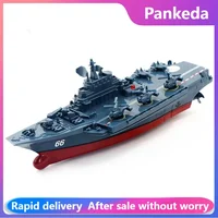 NEW 2.4G RC Remote speed control rc boat Military Warship boat Toys Mini Electric RC Aircraft gift for boys children water toys 1