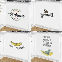 Animal Simple Self-Adhesive Cabinet Short Curtains Dustproof Half-curtain Kitchen Nordic Shelf Wardrobe Cover Curtain Home Decor 1