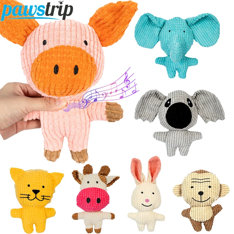 

Plush Pet Dog Toys for Small Medium Dogs Bite Resistant Dog Teeth Cleaning Chew Toy Dog Accessories Pet Supplies