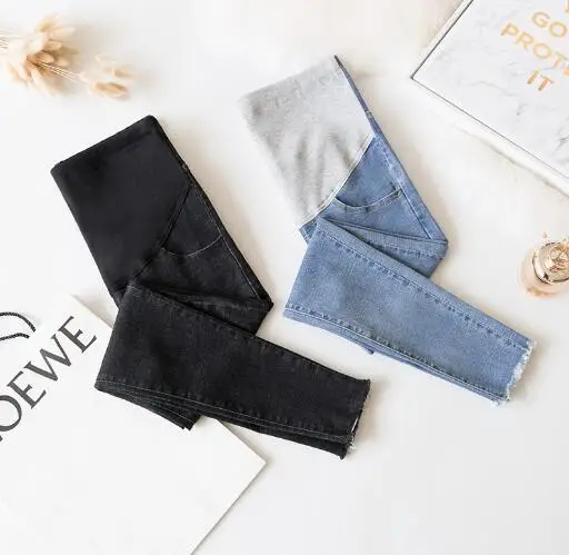 

Maternity Jeans For Pregnant Women Fashion Skinny Stretch Denim Pants Maternity Elastic Waist Pencil Trousers Pregnancy Clothes