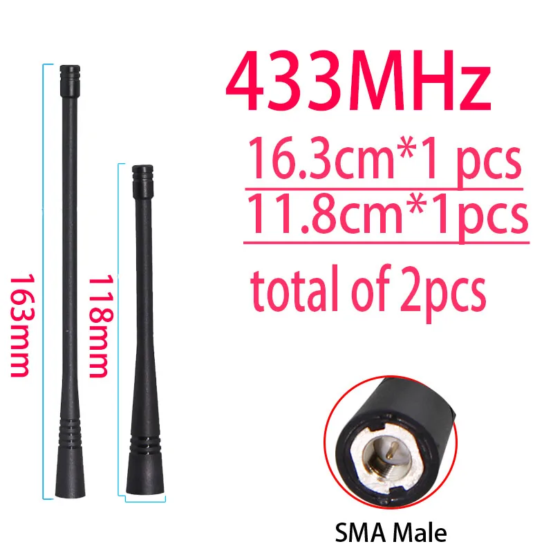 LORA 게이트웨이 433MHz 안테나 고이득 SMA Male 커넥터 안테나 470-510mhz 580MHZ OMNI 소프트 안테나 433m IOT 방수 안테나