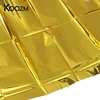 Emergency Blanket Outdoor Survival First Aid Military Rescue Kit Windproof  Waterproof Foil Thermal Blanket for Camping Hiking 5