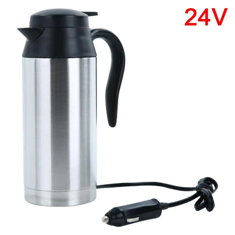 Chauffe-eau Portable Voiture 1000ml – 12V/24V, Inox, Pour Camping Et Voyage