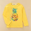 Aimi Lakana Kids Cotton T-Shirt Boys Long Sleeve Tops Pineapple Print Shirt Girls Spring Autumn Shirts 4