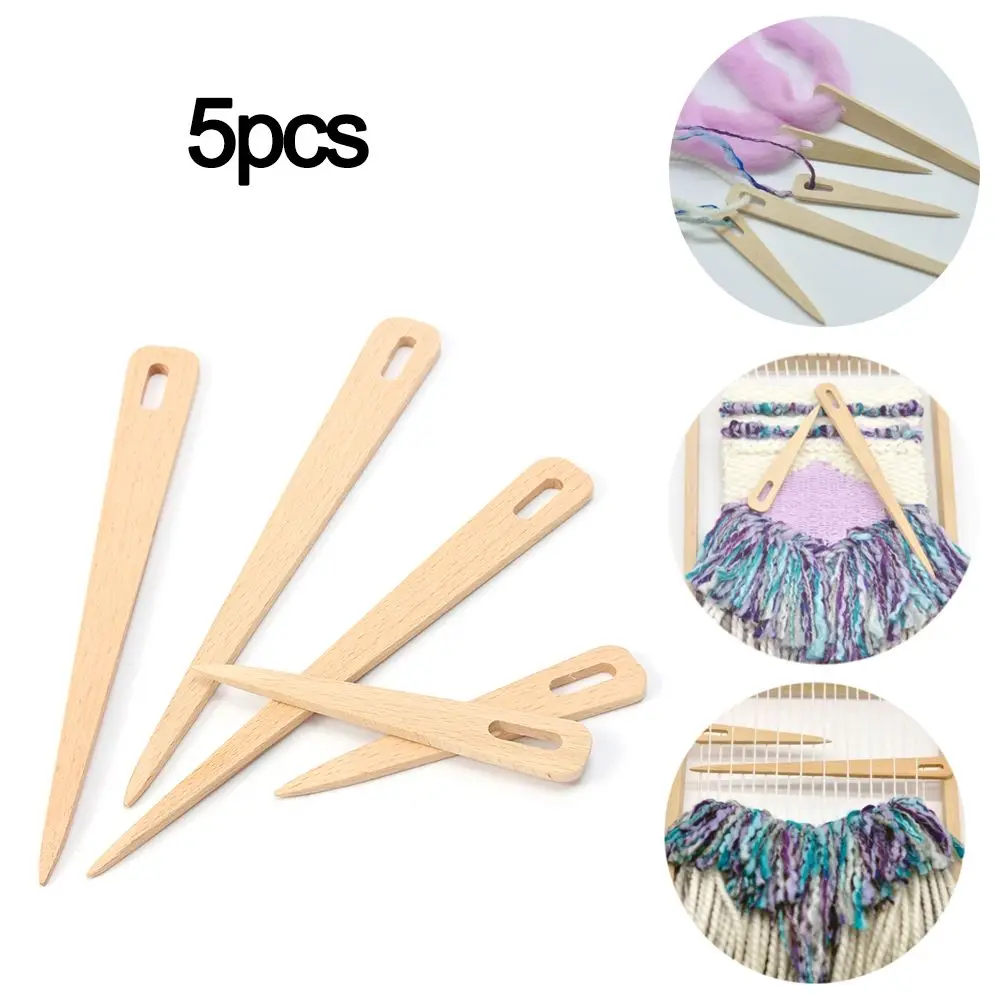 

5pcs Crafts Tapestry DIY Darning Yarn Knitting Big Eye Needle Sewing Needlework