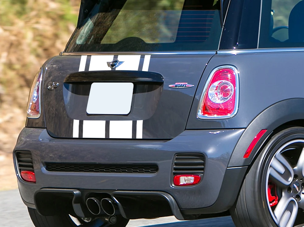 Auto Motorhaube Abdeckung Kofferraum Aufkleber Vinyl Aufkleber Kits Autozubehör für Mini John Cooper funktioniert f54 f55 f56 f60 r53 r56 r58 r59 r61 – Detail 2