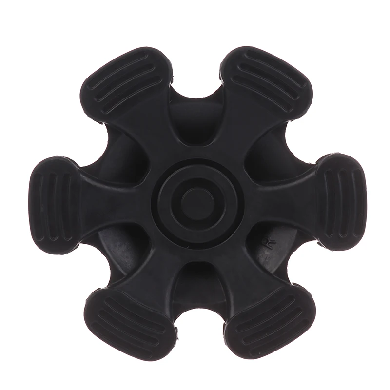 19 MM Cane Tipps 6 Säule Design Rutschfeste Gummi Krücke End Matte Mit Für Spazierstock Schießen Stick Krücke Tipps Zubehör – Detail 7