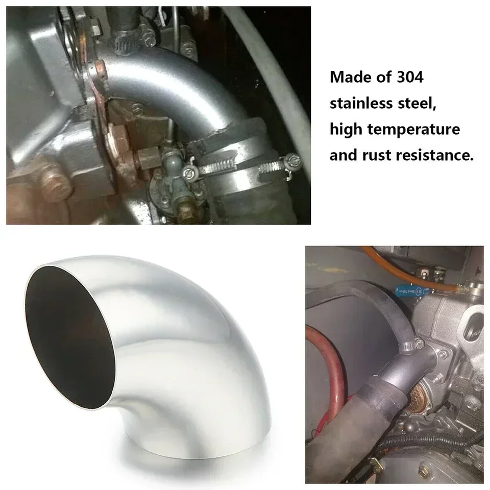 Tubo a gomito in acciaio inossidabile Curva a 90 gradi per la fabbricazione di tubi (32mm