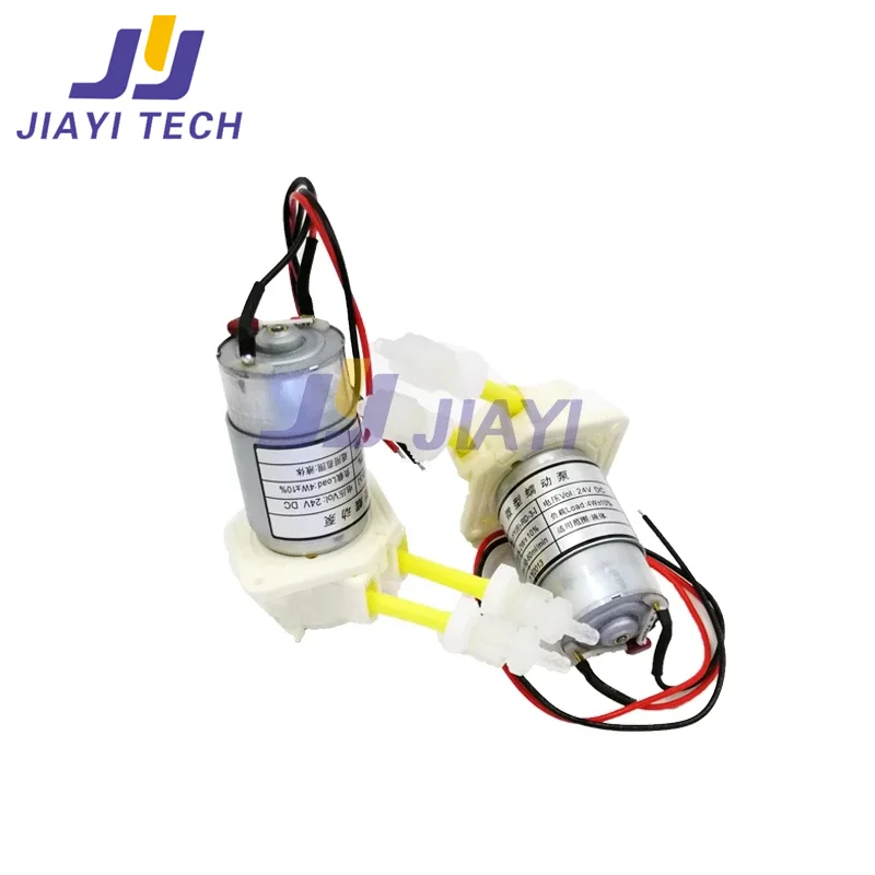 

JYY Micro Diaphragm Peristaltic Pump 4W Creep Ink Pump 100-130ml/Min for Leopard/Flora/Infiniti Large Format Inkjet Printer