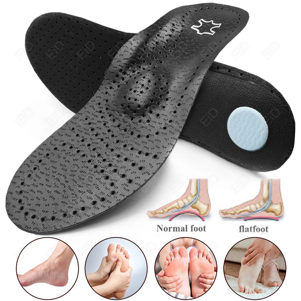 EiD Orthopädische Einlegesohlen Orthesen Flache Fuß Gesundheit Sohle Pad Für Schuhe Einsatz Arch Support Pad Für plantarfasziitis O/X Bein pads – Detail 16