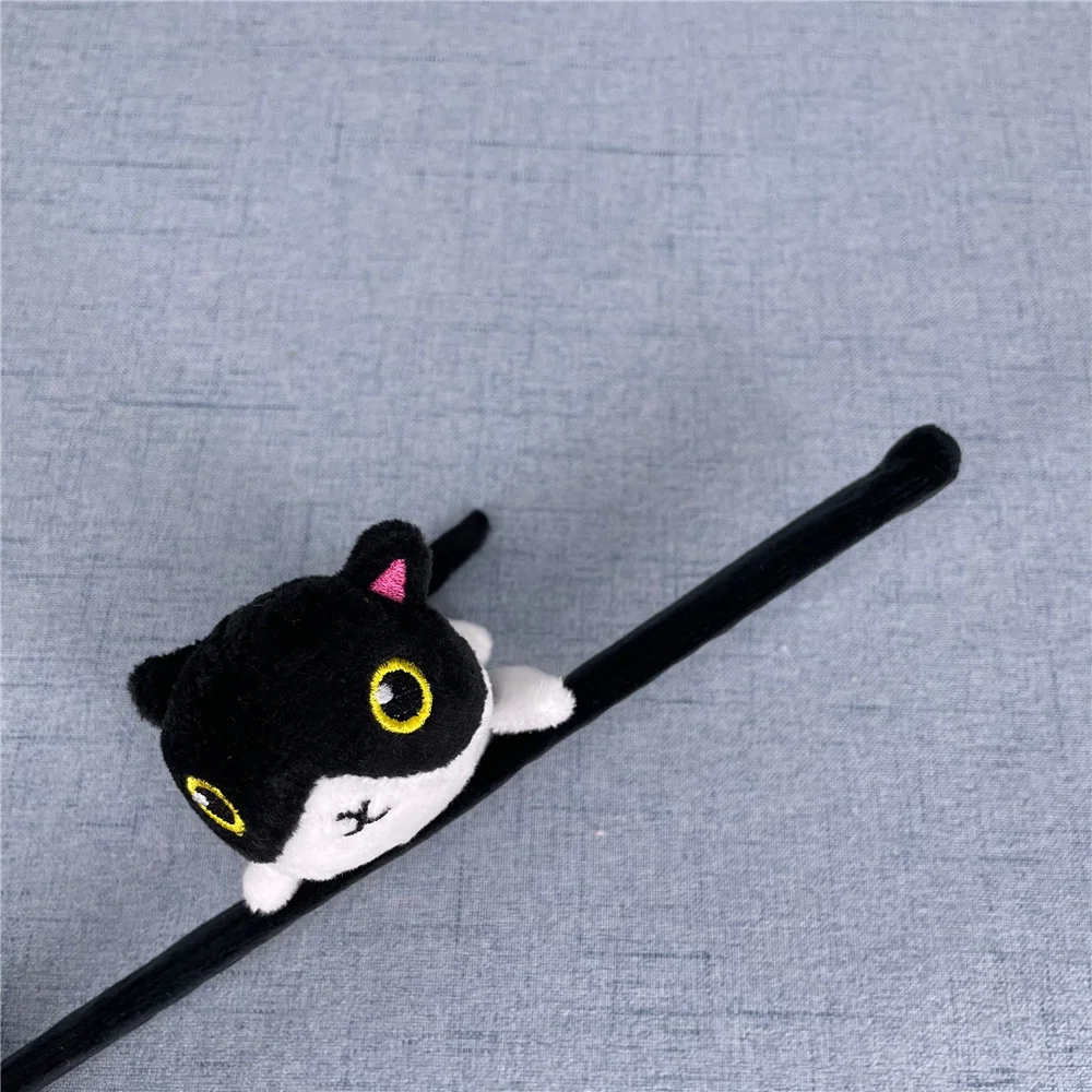Little CAT Plush Toy , 9CM Cat Stuffed Doll Bracelet Decoration Belt Slap Toy