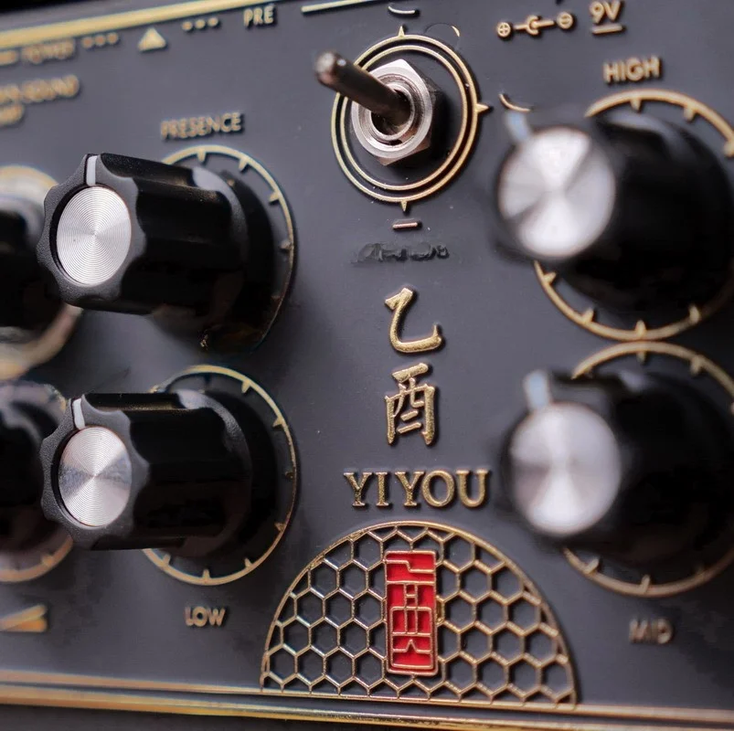 Handmade Metal High Gain Prp Gervana Effect Pedal for Guitar Vintage Look And Feel Cusizable Sound