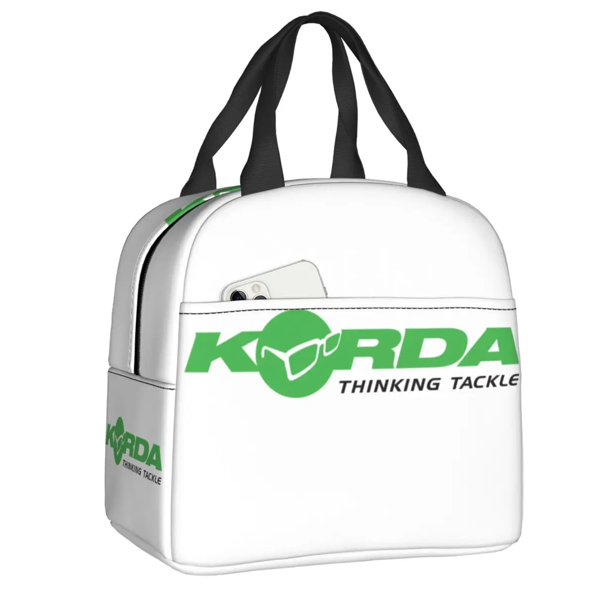 Korda Fishing Logo Insulated Lunch Bag for Women Portable Fisherman Gift  Thermal Cooler Bento Box Beach Camping Travel - AliExpress