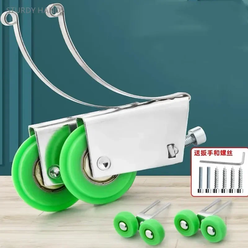 Rouleau De Porte Coulissante Rail De Porte Coulissante En Plastique 1