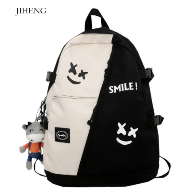 

Fashion Big Backpack Winter Lovers Travel Bagpack Laptop For Teenager Bookbag New College School Bag Men Women Rucksack