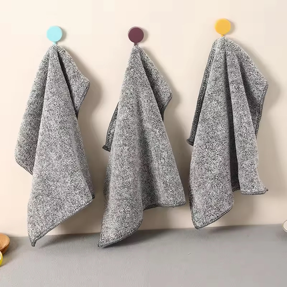 Japanese 5pcs - Towel - Absorbent - Household use