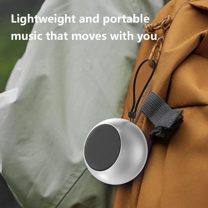Wireless Bluetooth Speaker with Metal Body and High Volume Subwoofer