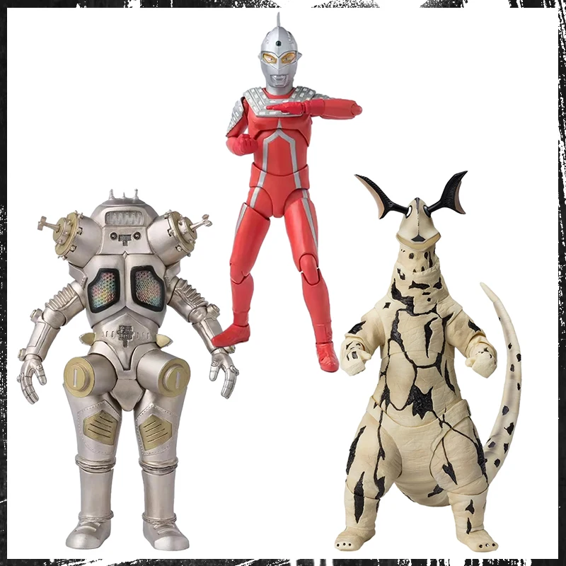 

Bandai Sh Figuarts Ultraman Anime Figurine Ultra-Seven Action Figure King Joe Eleking Moveable Toy Room Ornament Christmas Gift