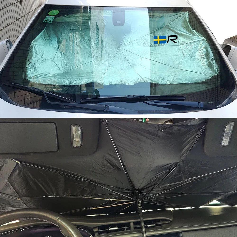 Car Sun Shade Protector Parasol For Volvo Rdesign XC30 XC40 740 850 S70 S60 S90 S80 C30 C70 V40 V50 V70 V90 XC70 XC60 XC90 S40
