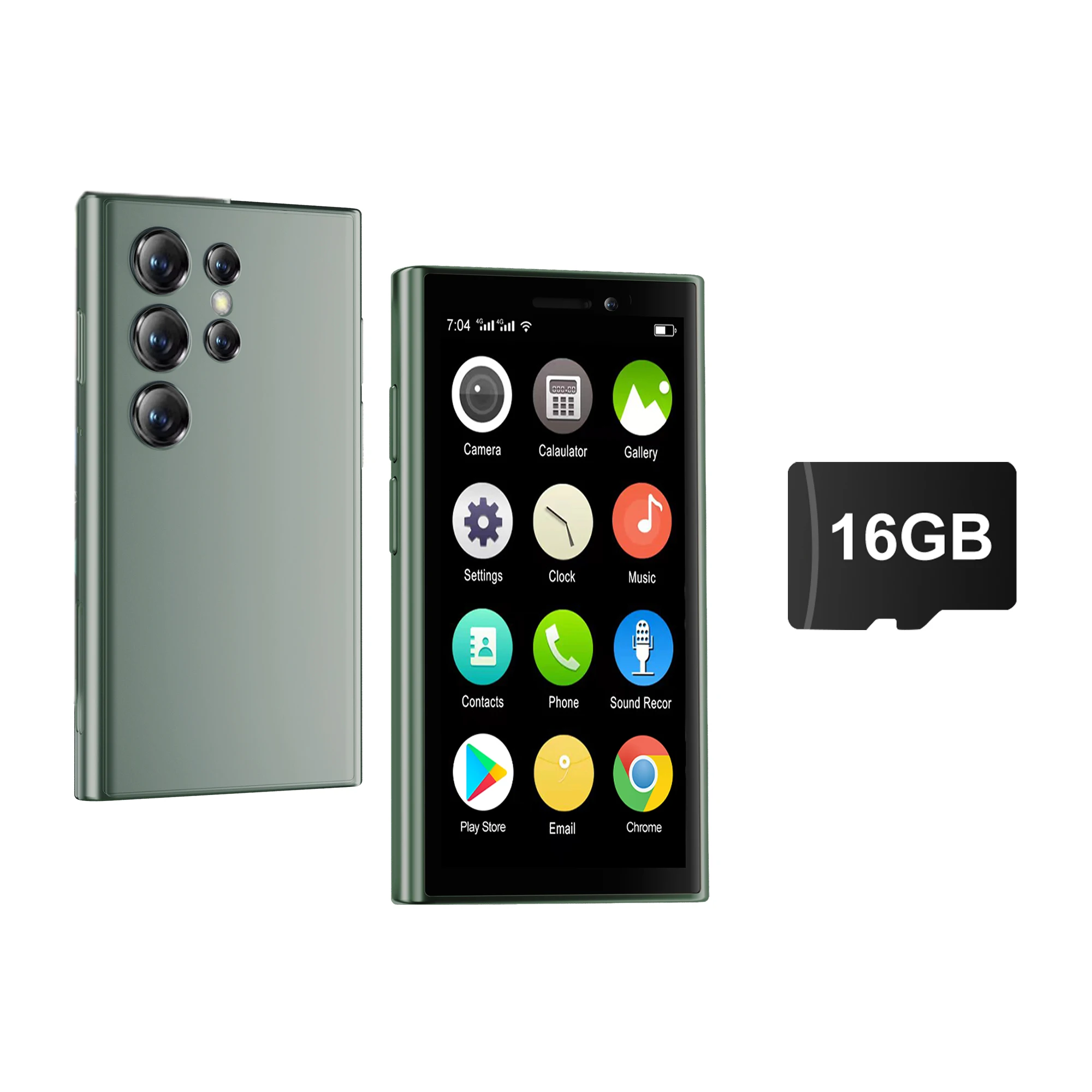 green N 16GB TF card