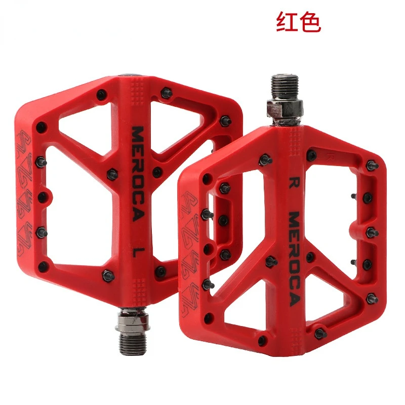 Mtb Bicycle Pedals Accessories Bicycle Pedal Fiber Widened Nylon Fiber