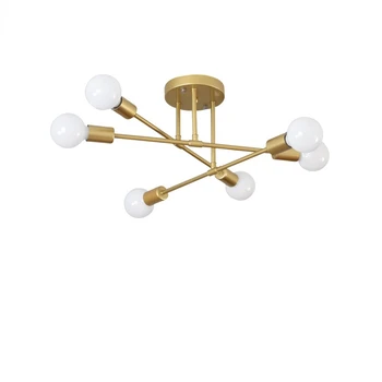 Modern Creative Lighting Warm And Romantic Golden Light Fixture 1