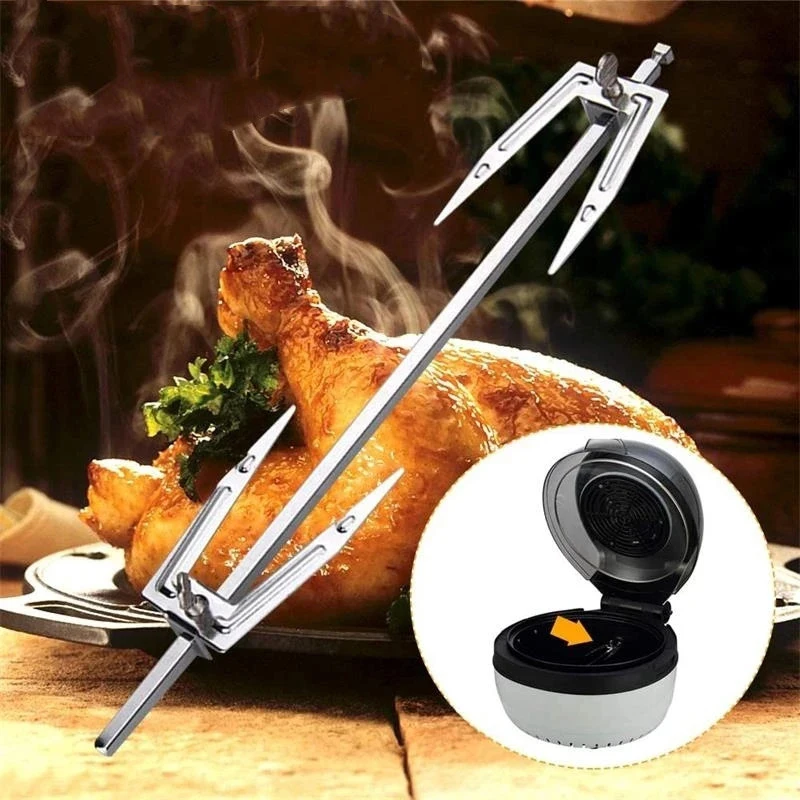 BBQ Grilling Accessories Barbecue Air Fryer Rotisserie for Ovens