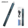 USB Charging Portable Mini Electric Screwdriver Cordless Drill Repair Kit Magnetic screwdriver. 1