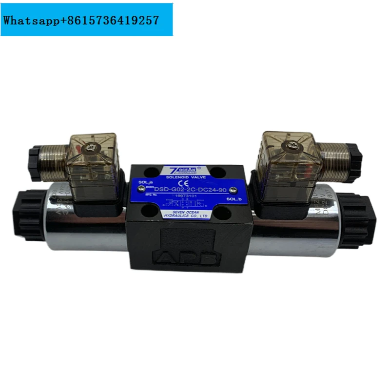 

Соленоидный клапан 7Ocean DSD-G02-2A/2C/8C/6C/2N-DC24/AC220/A110-90/82