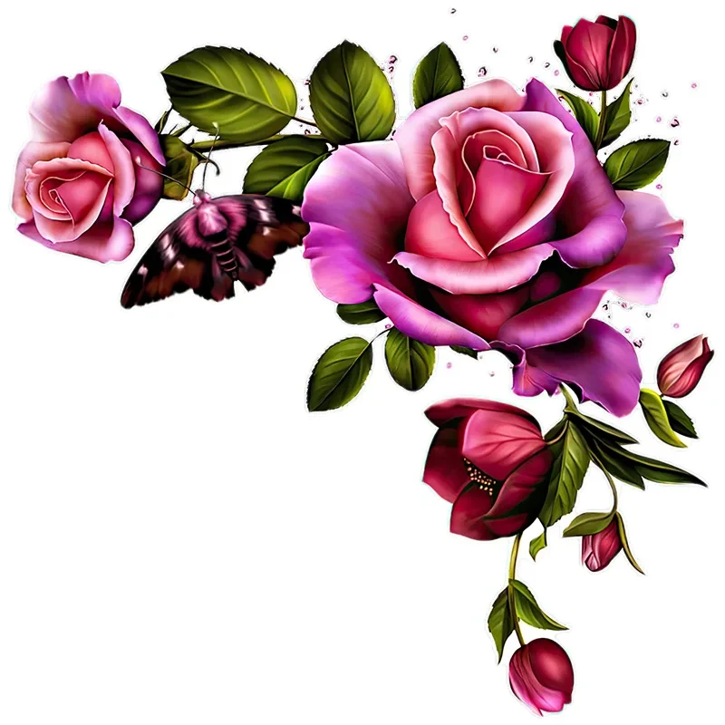 Vinyl Stickers,Toilet Stickers,Toilet Wall Stickers,Toilet Seat Stickers,Kitten Wall Stickers Wall Sticker Bathroom Toilet Decor Living Room Cabinet Home Decoration Decals Beautify Self Adhesive Mural beautiful flowers E38