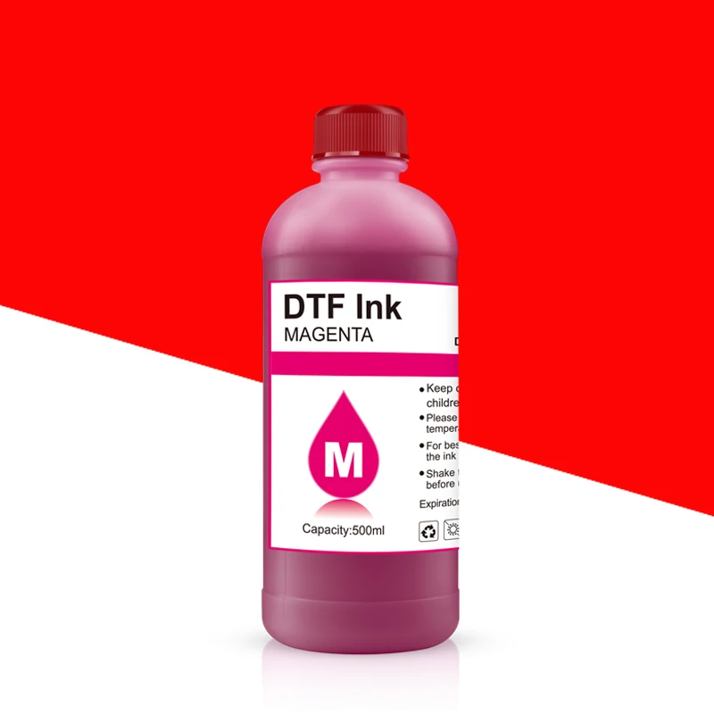 500ML X 5PCS DTF ink kit for direct transfer film for Epson L1800 I3200 PET film DTF ink all desktop & large format printer