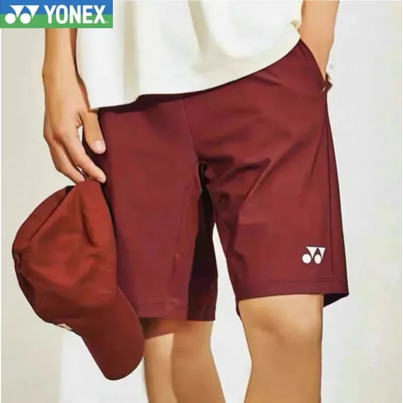 YONEX New Training Sports Competition Short-sleeved Quick-drying Summer Men's and Women's Running Breathable Casual Shorts
