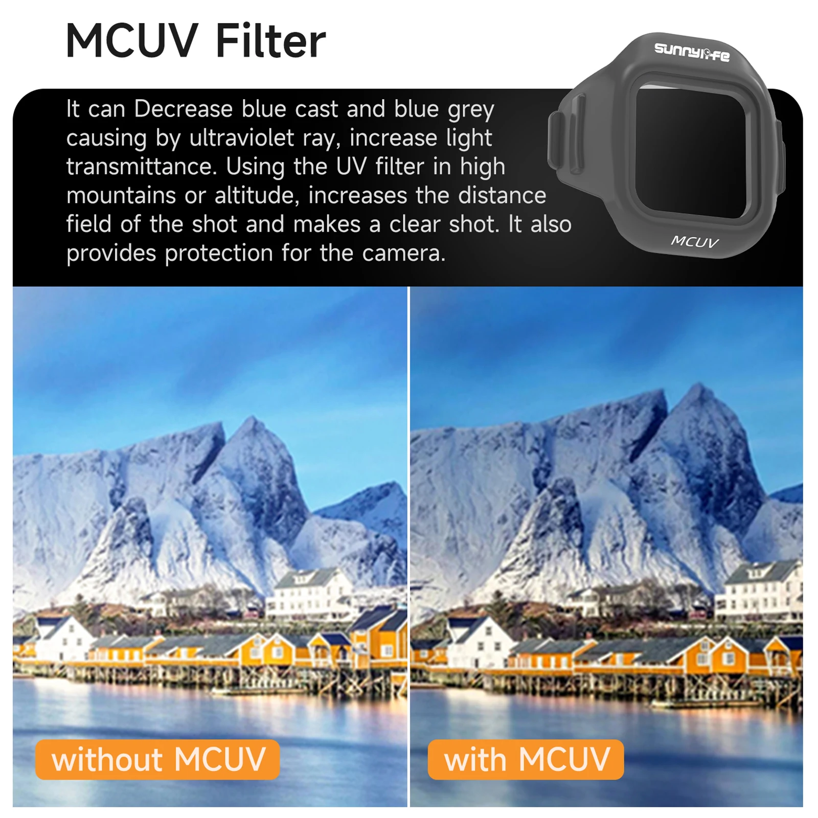 Filtres ND/CPL/MCUV pour DJI Mini 3 Pro - Lot de 6