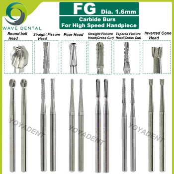 WAVE Dental Burs Dentistry Drills Dental Tungsten Carbide Burs FG Bur For High Speed Handpiece Dentist Tools 5Pcs/Pack 1