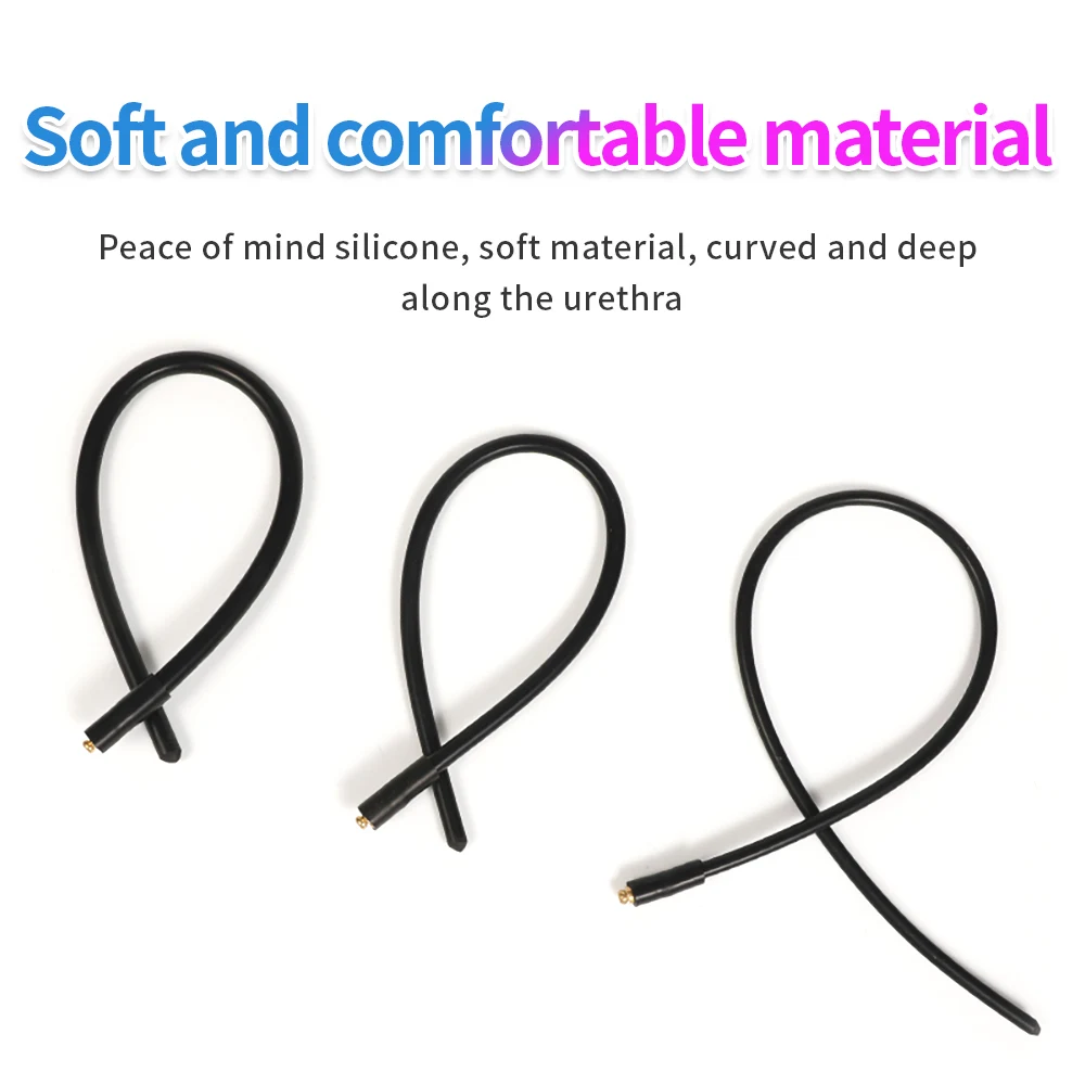 Urethral Dilator Silicone Urethral Dilator Electric Stimulation Urethral Dilator